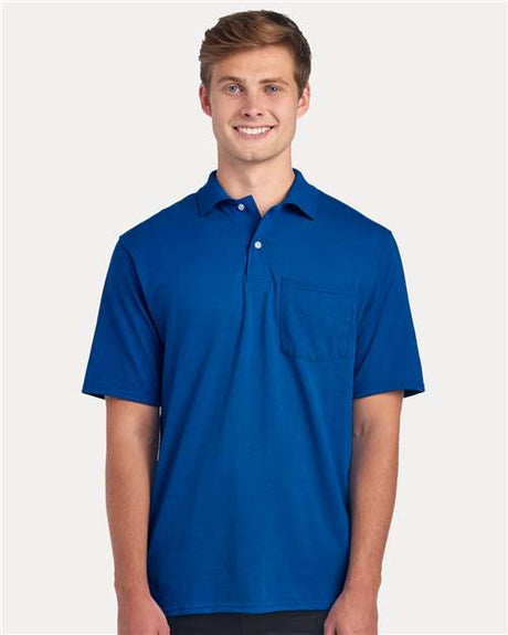 JERZEES Men's Dri-Power® Polo with Pocket - JERZEES 436MP