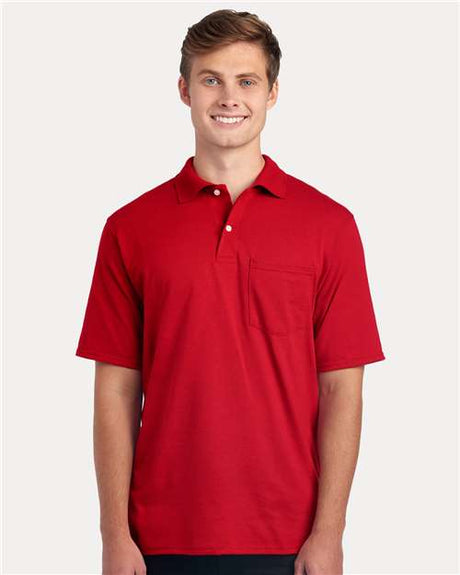 JERZEES Men's Dri-Power® Polo with Pocket - JERZEES 436MP