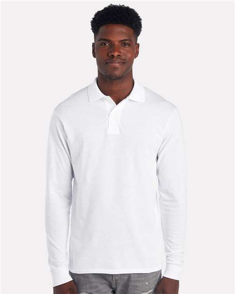 JERZEES Men's Dri-Power® Long Sleeve Polo - JERZEES 437LR