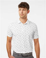 Adidas Men's Ultimate365 Mesh Print Polo - Adidas A2012