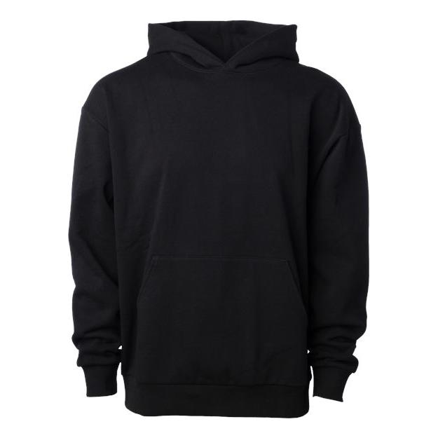 Independent Trading Co. Boulevard Heavyweight Hooded Sweatshirt - Independent Trading Co. IND330BLV Independent Trading Co. Black XS