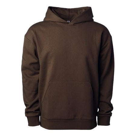 Independent Trading Co. Boulevard Heavyweight Hooded Sweatshirt - Independent Trading Co. IND330BLV Independent Trading Co. Brown XS