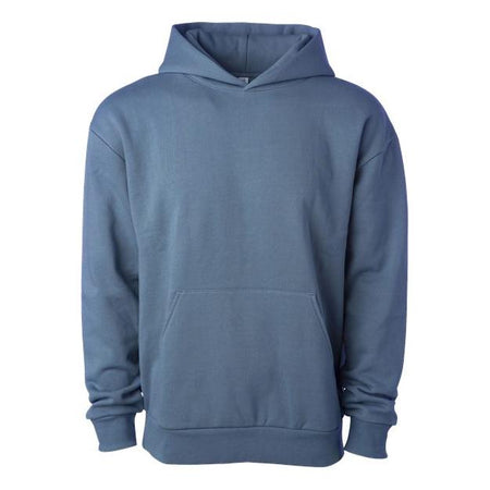 Independent Trading Co. Boulevard Heavyweight Hooded Sweatshirt - Independent Trading Co. IND330BLV Independent Trading Co. Storm Blue XS