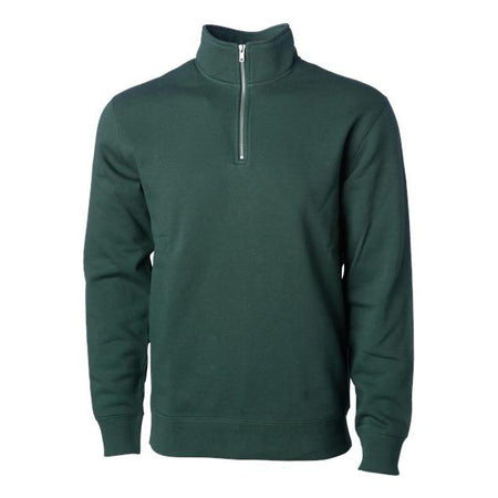 Independent Trading Co. Midweight Quarter-Zip Pullover - Independent Trading Co. SS4600QZ Independent Trading Co. Alpine Green XS