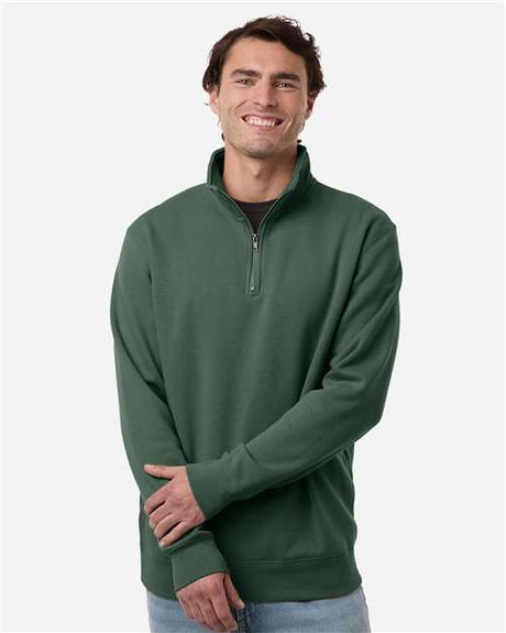 Independent Trading Co. SS4600QZ Unisex Midweight Quarter-Zip Pullover | Wholesale Quarter-Zip