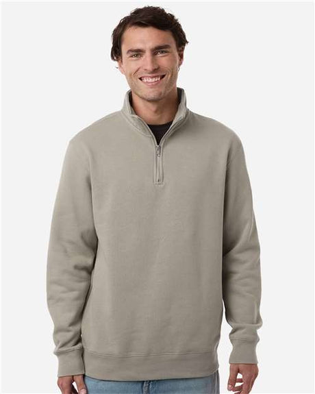 Independent Trading Co. SS4600QZ Unisex Midweight Quarter-Zip Pullover | Wholesale Quarter-Zip