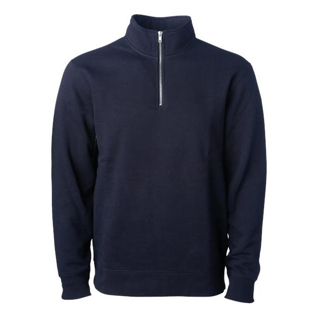 Independent Trading Co. Midweight Quarter-Zip Pullover - Independent Trading Co. SS4600QZ Independent Trading Co. Classic Navy XS