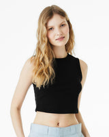 Bella + Canvas 1013 Women's Micro Rib Muscle Crop Tank