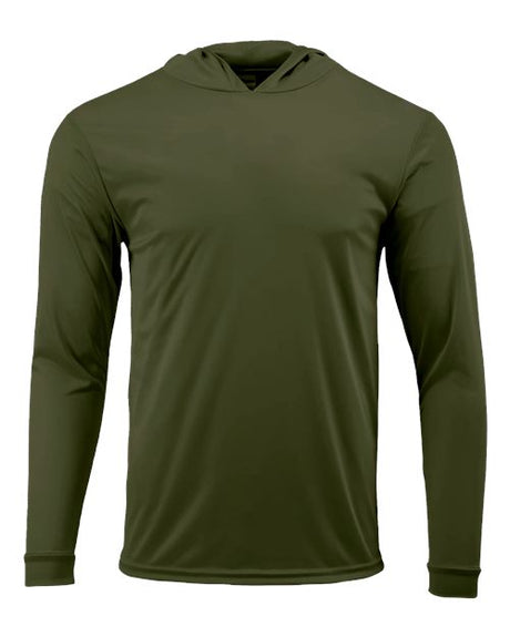 Paragon Unisex Bahama Performance Hooded Long Sleeve T-Shirt - Paragon 220