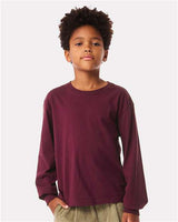 Bella + Canvas 3511Y Youth 6oz Heavyweight Long Sleeve Tee
