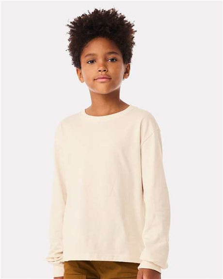 Bella + Canvas 3511Y Youth 6oz Heavyweight Long Sleeve Tee
