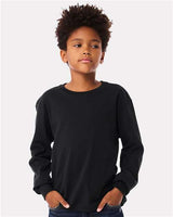 Bella + Canvas 3511Y Youth 6oz Heavyweight Long Sleeve Tee