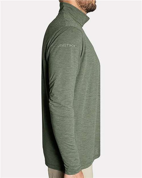 ANETIK Men's Low Pro Quarter-Zip Pullover - ANETIK MVQTRL9