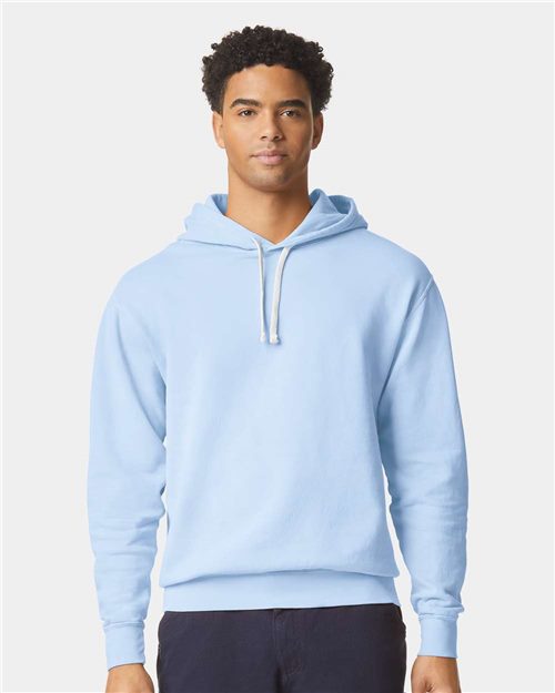 Comfort Colors 1467 Unisex Garment-Dyed Lightweight Fleece Hooded Sweatshirt