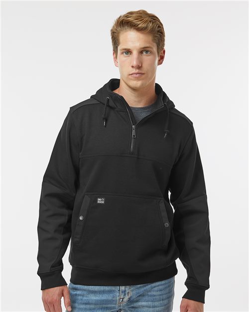 DRI DUCK Men's Mission Quarter-Zip Hooded Pullover - DRI DUCK 7349