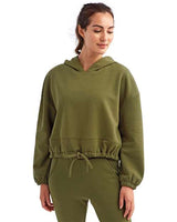 TriDri Women's Cropped Maria Hooded Sweatshirt - TriDri TD085