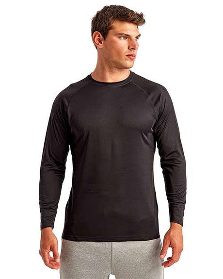 TriDri Unisex Panelled Long Sleeve Tech T-Shirt - TriDri TD050