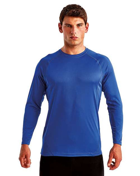 TriDri Unisex Panelled Long Sleeve Tech T-Shirt - TriDri TD050