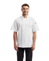 Artisan Collection by Reprime Short Sleeve Recycled Chef Coat - Artisan Collection by Reprime RP656 Artisan Collection by Reprime White XS
