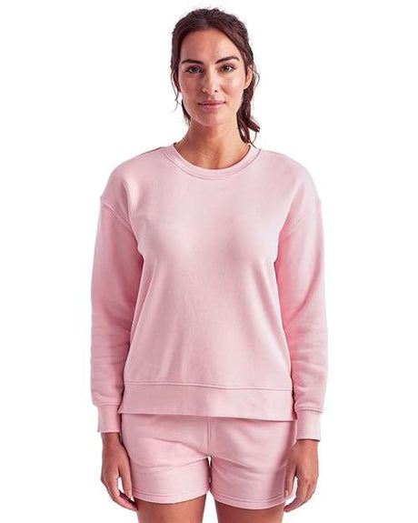 TriDri Women's Billie Side-Zip Crewneck Sweatshirt - TriDri TD600