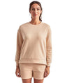 TriDri Women's Billie Side-Zip Crewneck Sweatshirt - TriDri TD600