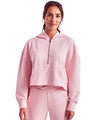 TriDri Women's Alice Half-Zip Hooded Sweatshirt - TriDri TD077