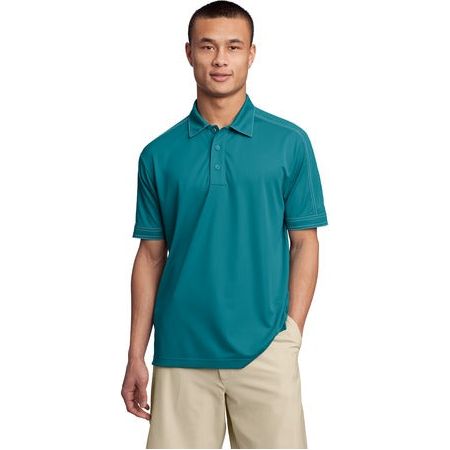 Men's Contrast Stitch Micropique Sport-Wick Polo