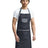 Artisan Collection by Reprime Domain Contrast Denim Bib Apron with Pockets - Artisan Collection by Reprime RP127 Artisan Collection by Reprime Black Denim One Size