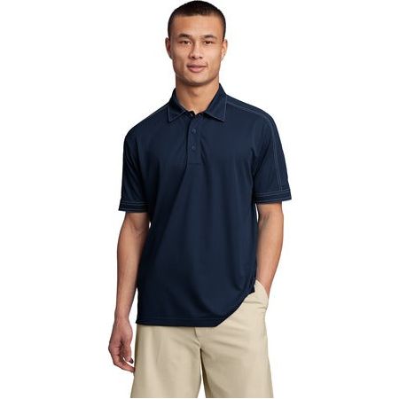 Men's Contrast Stitch Micropique Sport-Wick Polo