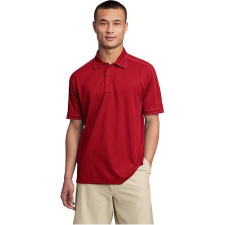 Men's Contrast Stitch Micropique Sport-Wick Polo