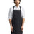 Artisan Collection by Reprime Organic Cotton Bib Apron - Artisan Collection by Reprime RP102 Artisan Collection by Reprime Black One Size