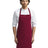 Artisan Collection by Reprime Organic Cotton Bib Apron - Artisan Collection by Reprime RP102 Artisan Collection by Reprime Burgundy One Size