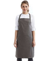 Artisan Collection by Reprime Organic Cotton Bib Apron - Artisan Collection by Reprime RP102 Artisan Collection by Reprime Dark Grey One Size