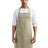 Artisan Collection by Reprime Organic Cotton Bib Apron - Artisan Collection by Reprime RP102 Artisan Collection by Reprime Khaki One Size