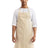 Artisan Collection by Reprime Organic Cotton Bib Apron - Artisan Collection by Reprime RP102 Artisan Collection by Reprime Natural One Size