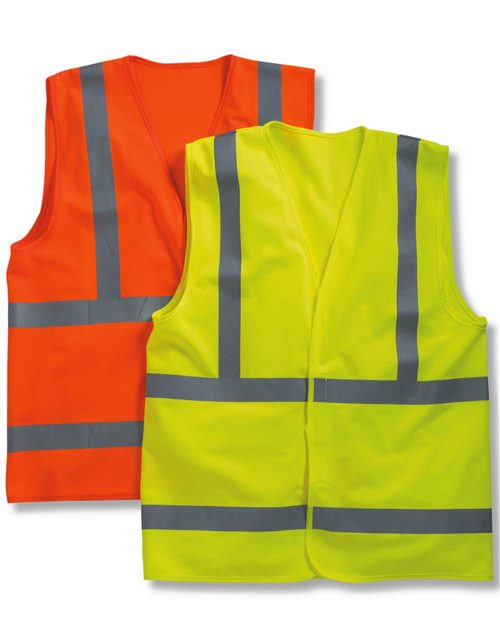 Bayside USA-Made Economy Class 2 ANSI Vest - Bayside 3789 Bayside