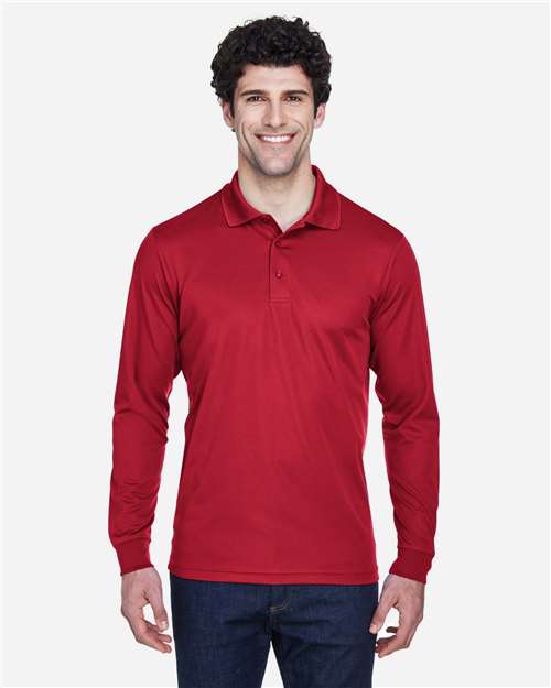 CORE365 Men's Pinnacle Performance Long Sleeve Piqué Polo - CORE365 88192