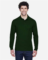 CORE365 Men's Pinnacle Performance Long Sleeve Piqué Polo - CORE365 88192