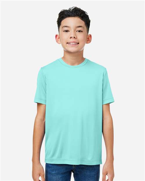 CORE365 Youth Capital Performance T-Shirt - CORE365 CE10Y