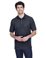 Joe's USA Men's Pima Piqué Polo