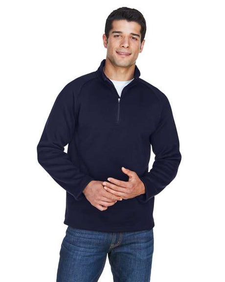 Devon & Jones Unisex Bristol Sweater Fleece Quarter-Zip Pullover - Devon & Jones 13223