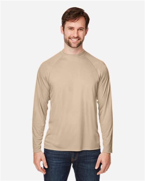 CORE365 Unisex Ultra UVP™ Marina Raglan Long Sleeve T-Shirt - CORE365 CE110