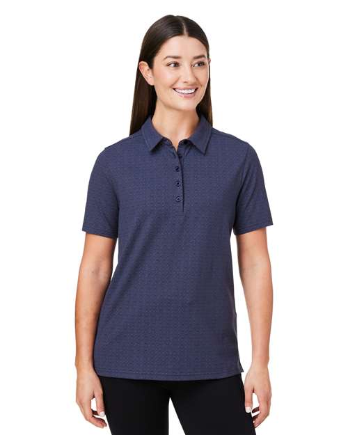 Devon & Jones Women's Crownlux Performance® Geo Polo - Devon & Jones 13247