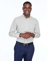 Devon & Jones Men's Crown Collection® Gingham Check Woven Dress Shirt - Devon & Jones 13250