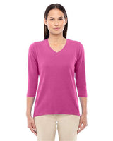 Devon & Jones Women's Perfect Fit™ Bracelet-Length V-Neck Top - Devon & Jones 13256