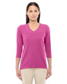 Devon & Jones Women's Perfect Fit™ Bracelet-Length V-Neck Top - Devon & Jones 13256