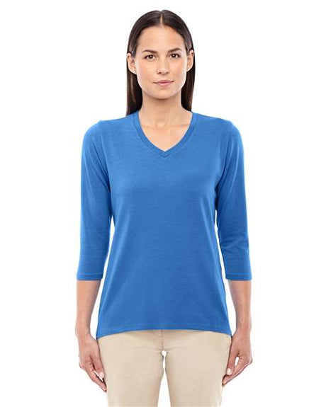 Devon & Jones Women's Perfect Fit™ Bracelet-Length V-Neck Top - Devon & Jones 13256