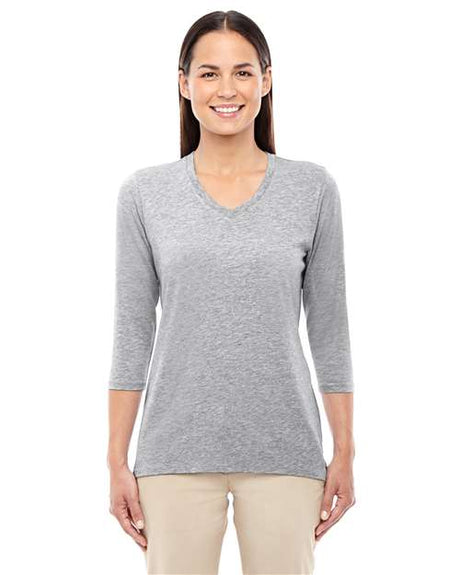 Devon & Jones Women's Perfect Fit™ Bracelet-Length V-Neck Top - Devon & Jones 13256