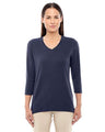 Devon & Jones Women's Perfect Fit™ Bracelet-Length V-Neck Top - Devon & Jones 13256