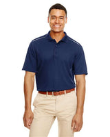 CORE365 Men's Radiant Performance Piqué Polo with Reflective Piping - CORE365 88181R